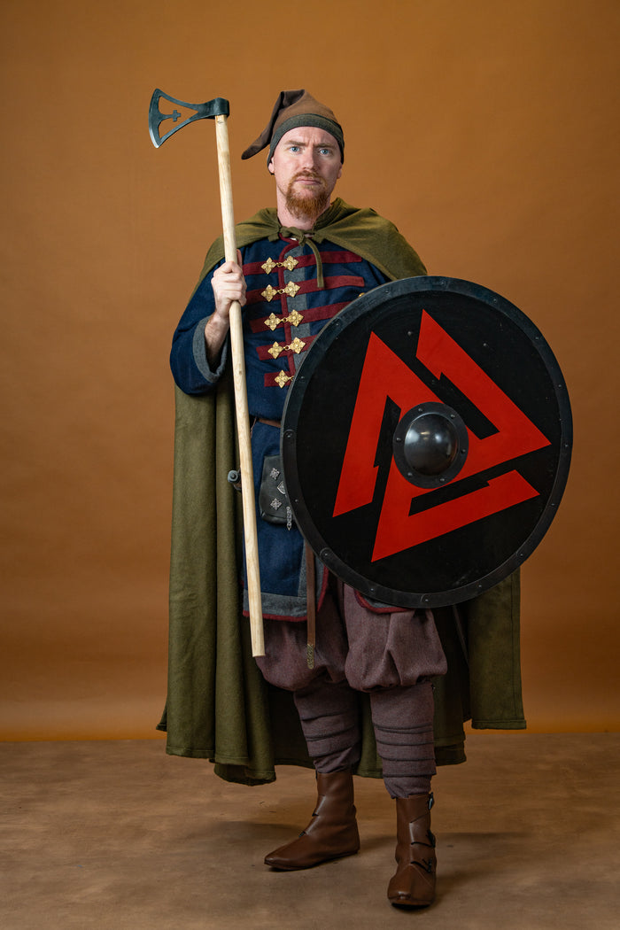 Viking Shield with Valknut