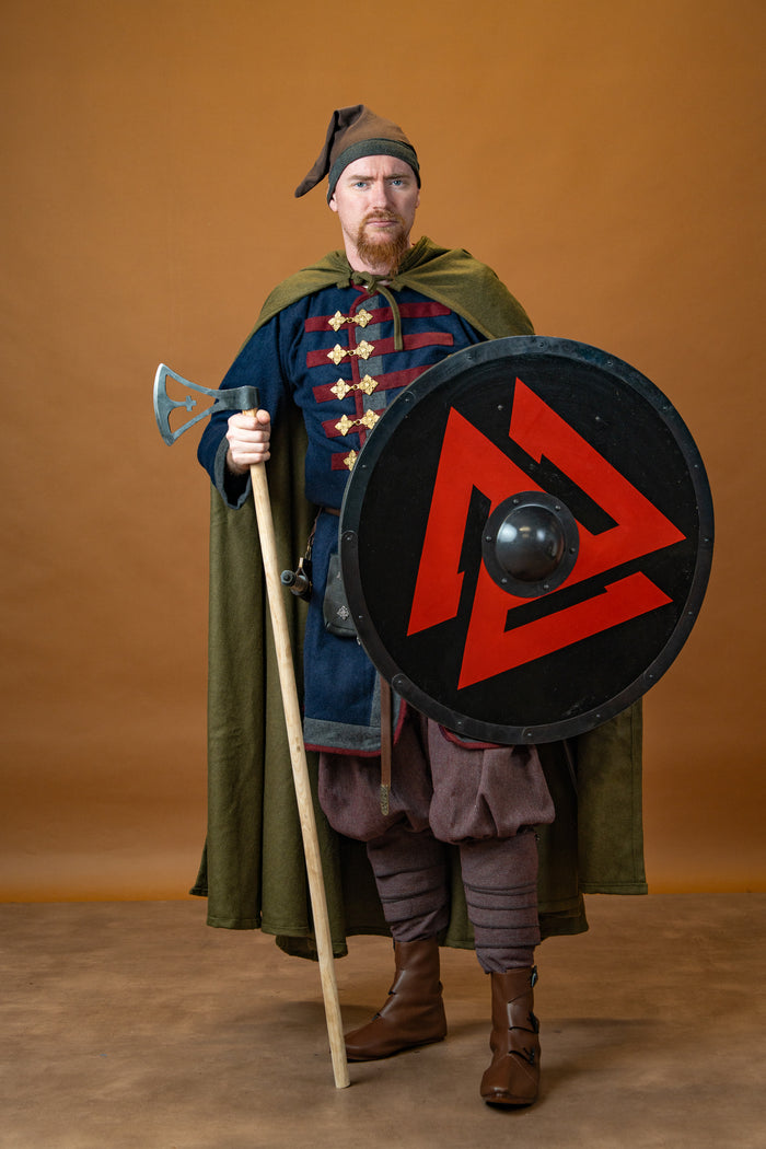 Viking Shield with Valknut