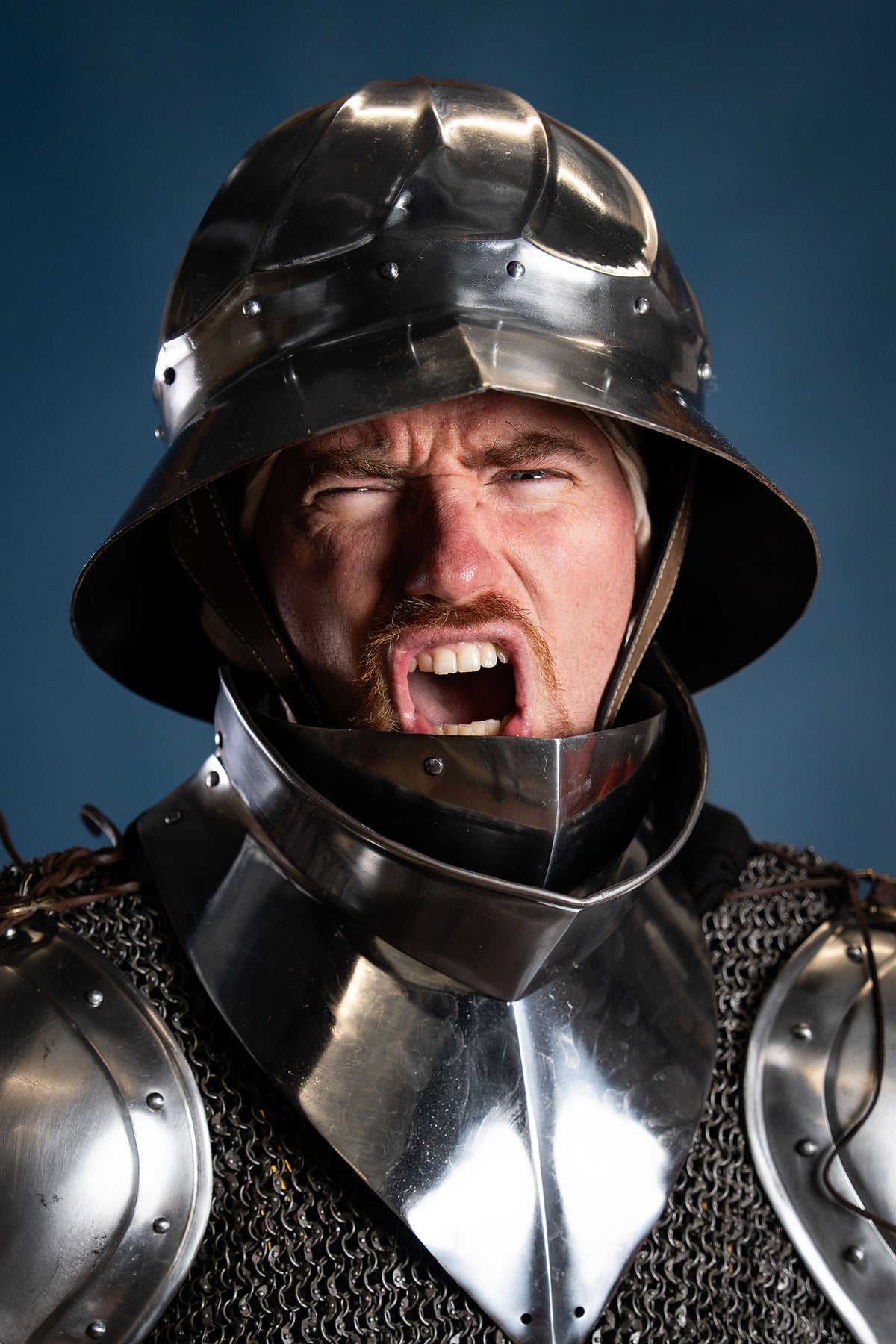 15th century Burgundian kettle hat, 1.6 mm