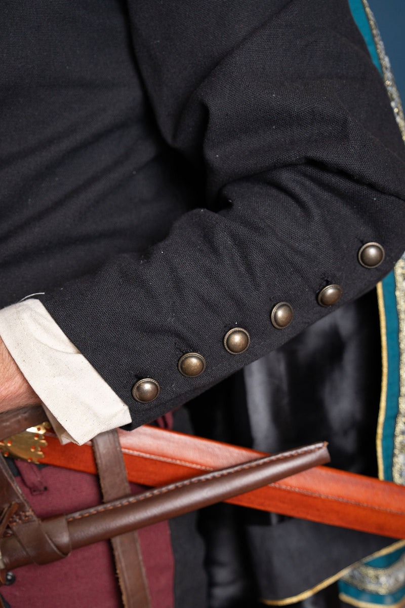 Doublet du XVe siècle Rafael, noir