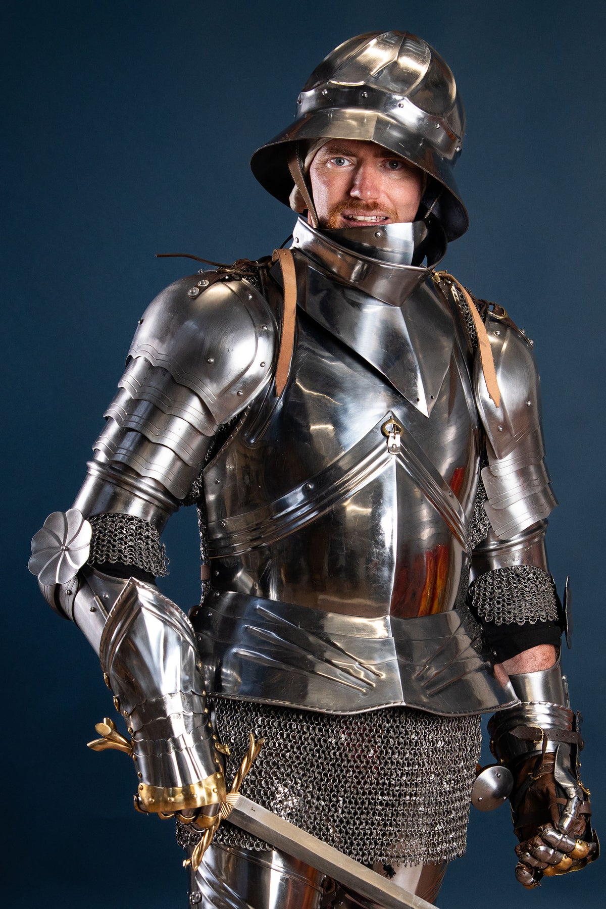 15th century Gothic breastplate, 1.6 mm