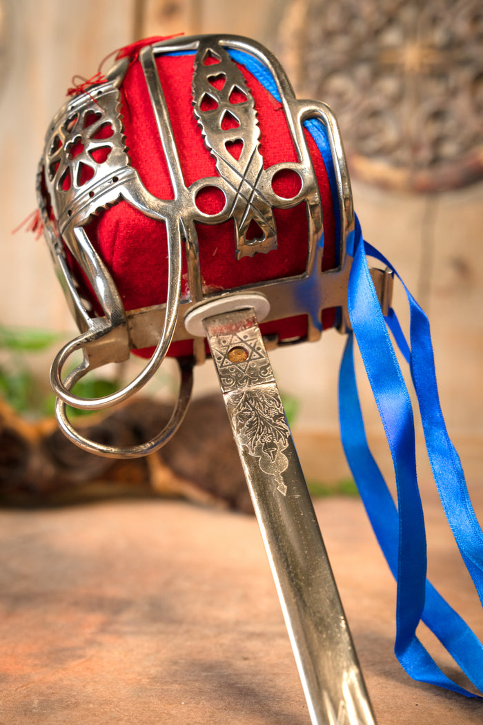 Basket hilted sword Highland Officers, semi-sharp