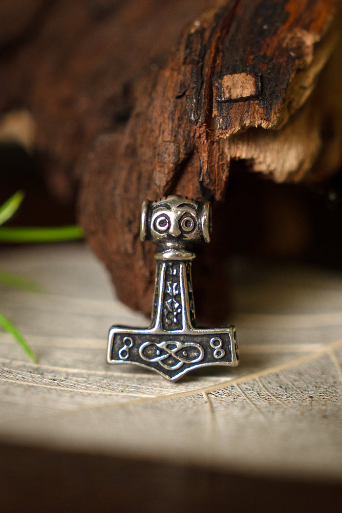 Viking Small Ödeshög Thor's hammer, sterling silver