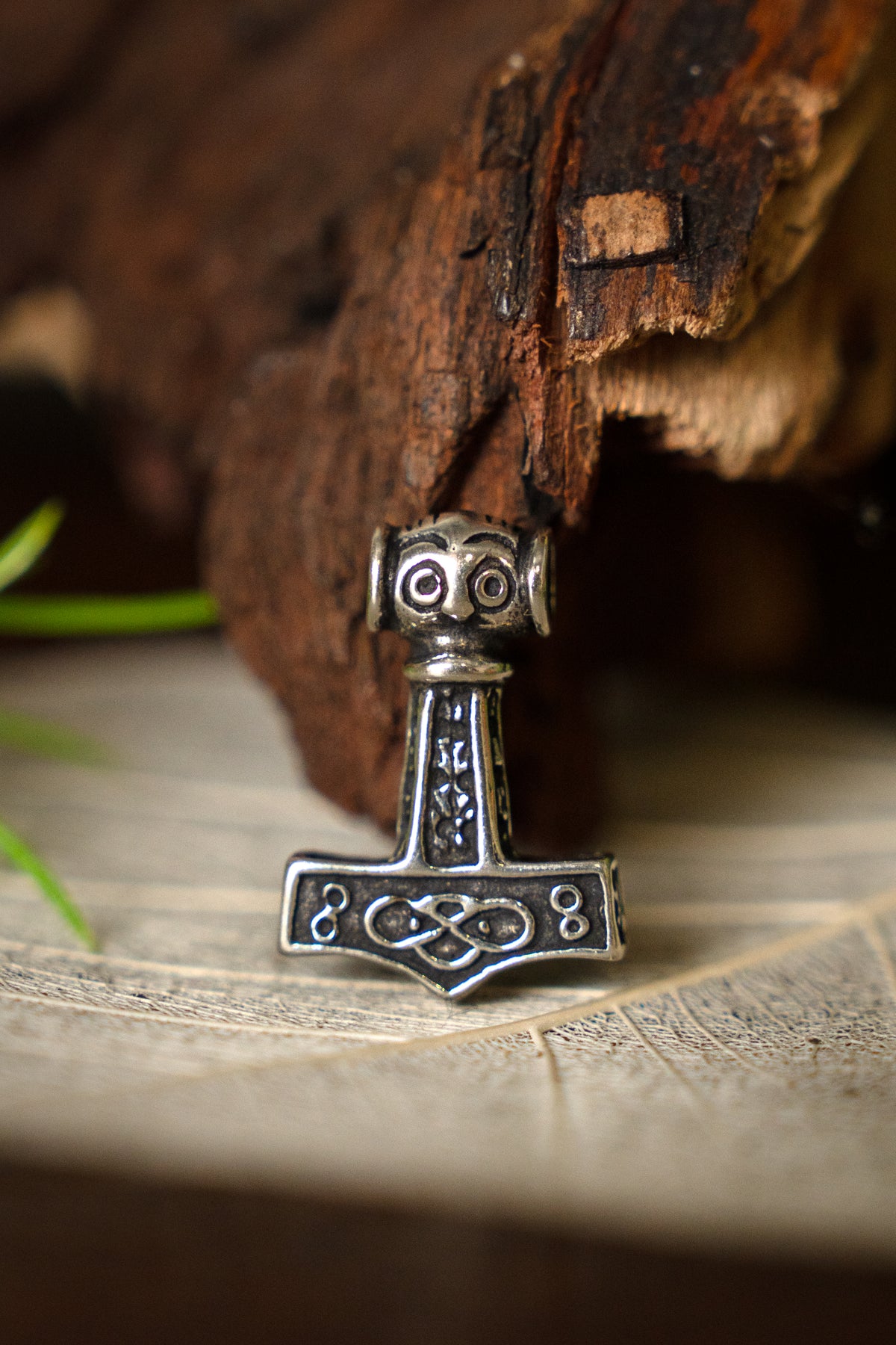 Viking Small Ödeshög Thor's hammer, sterling silver