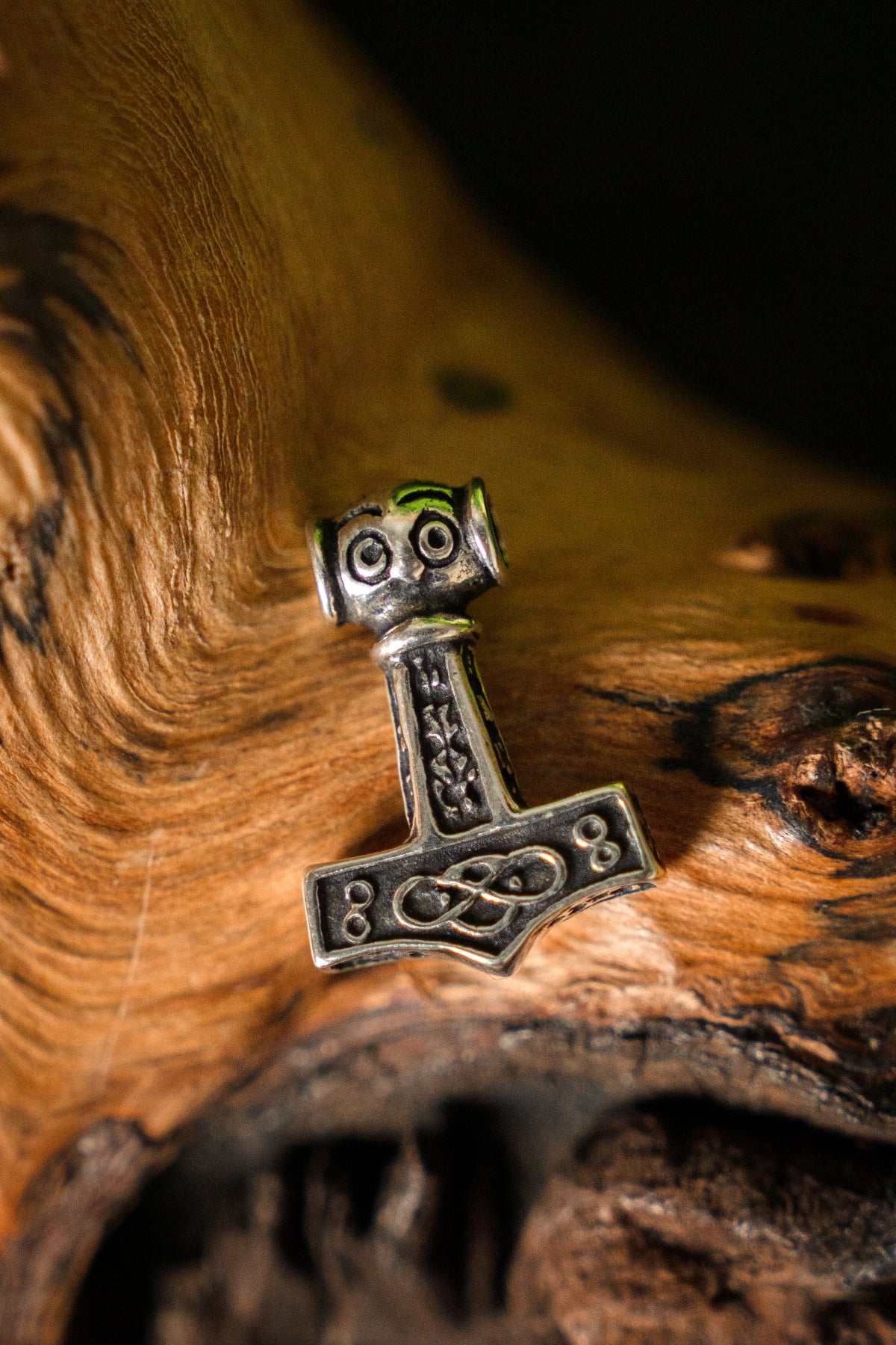 Viking Small Ödeshög Thor's hammer, sterling silver