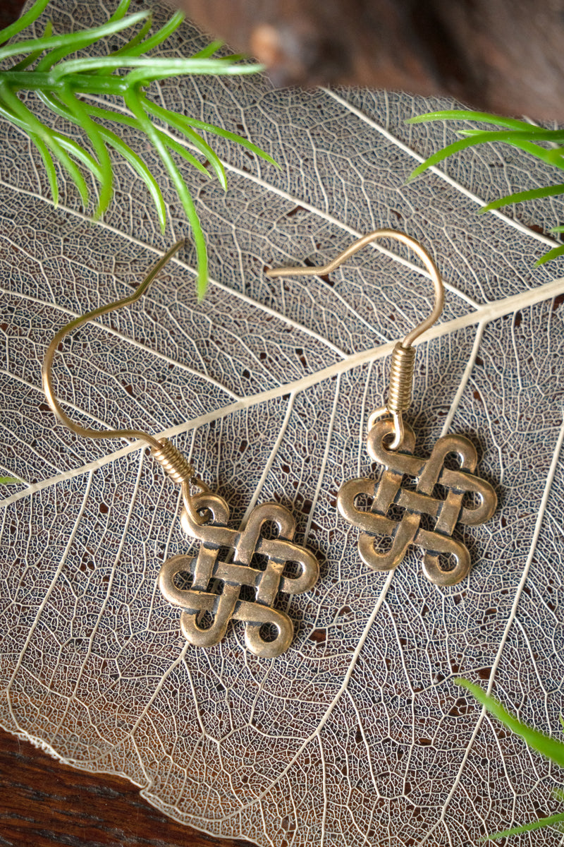 Keltische Ohrringe Lugh, Bronze