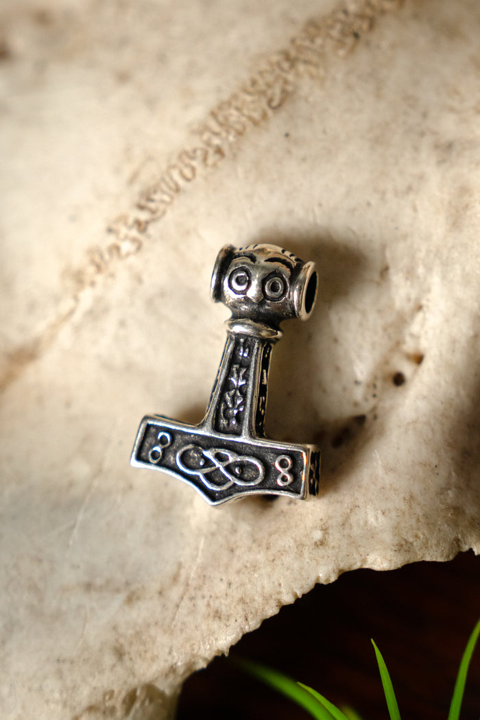 Viking Small Ödeshög Thor's hammer, sterling silver