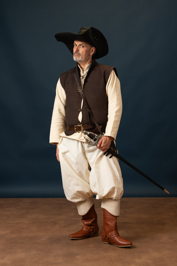 Renaissance Pof Trousers Offnir, natural