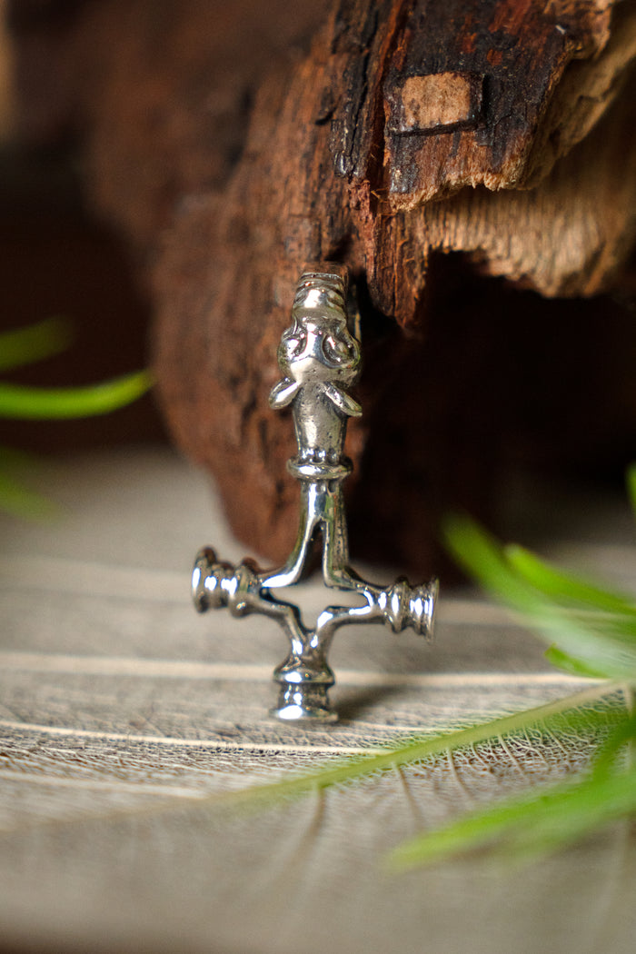 Icelandic Thor's hammer, sterling silver