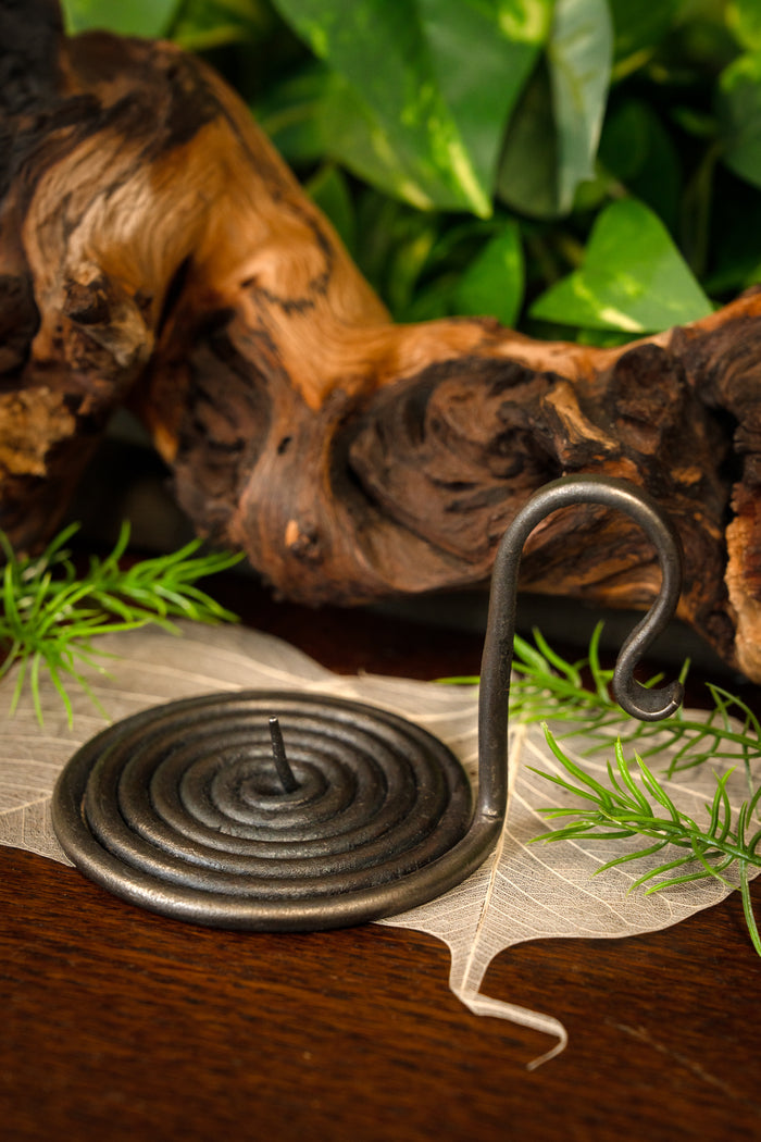 Hand-forged candle holder Finni