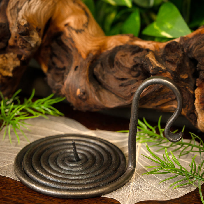Hand-forged candle holder Finni