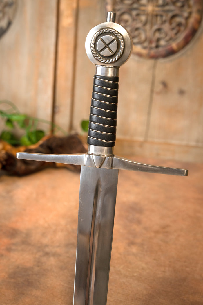 Medieval sword Robert the Bruce, semi-sharp