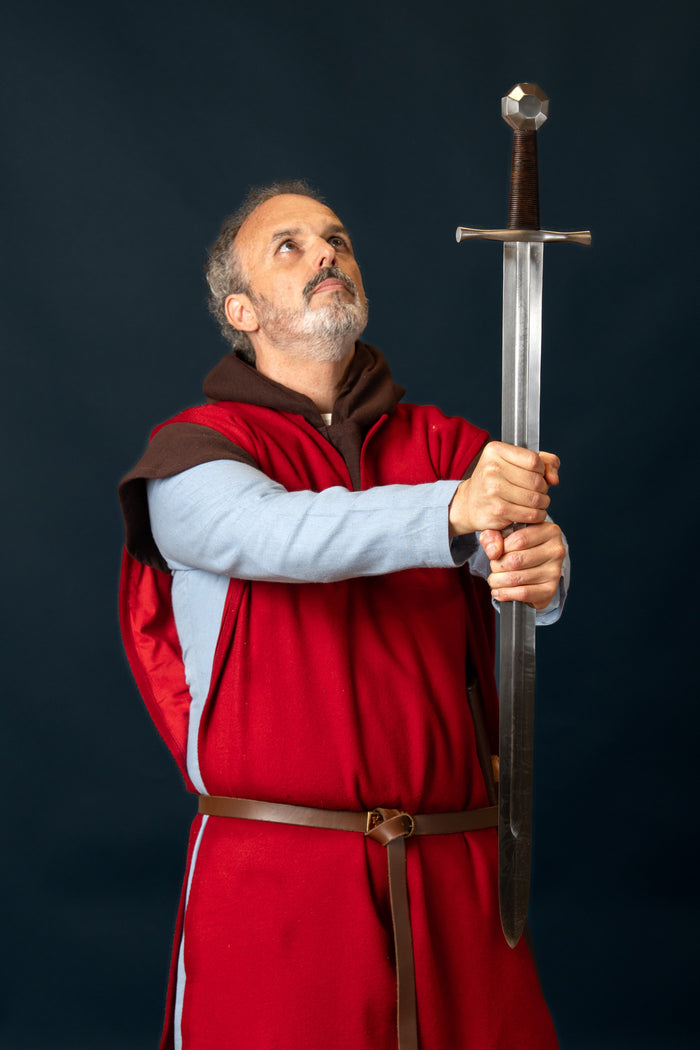English single-handed sword, 13th century, semi-sharp