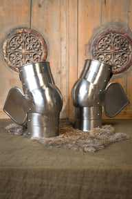Milanese couters, elbow armour, 2 mm