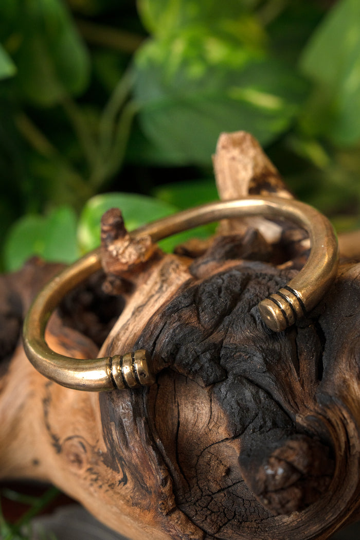 Merovingian bracelet, bronze