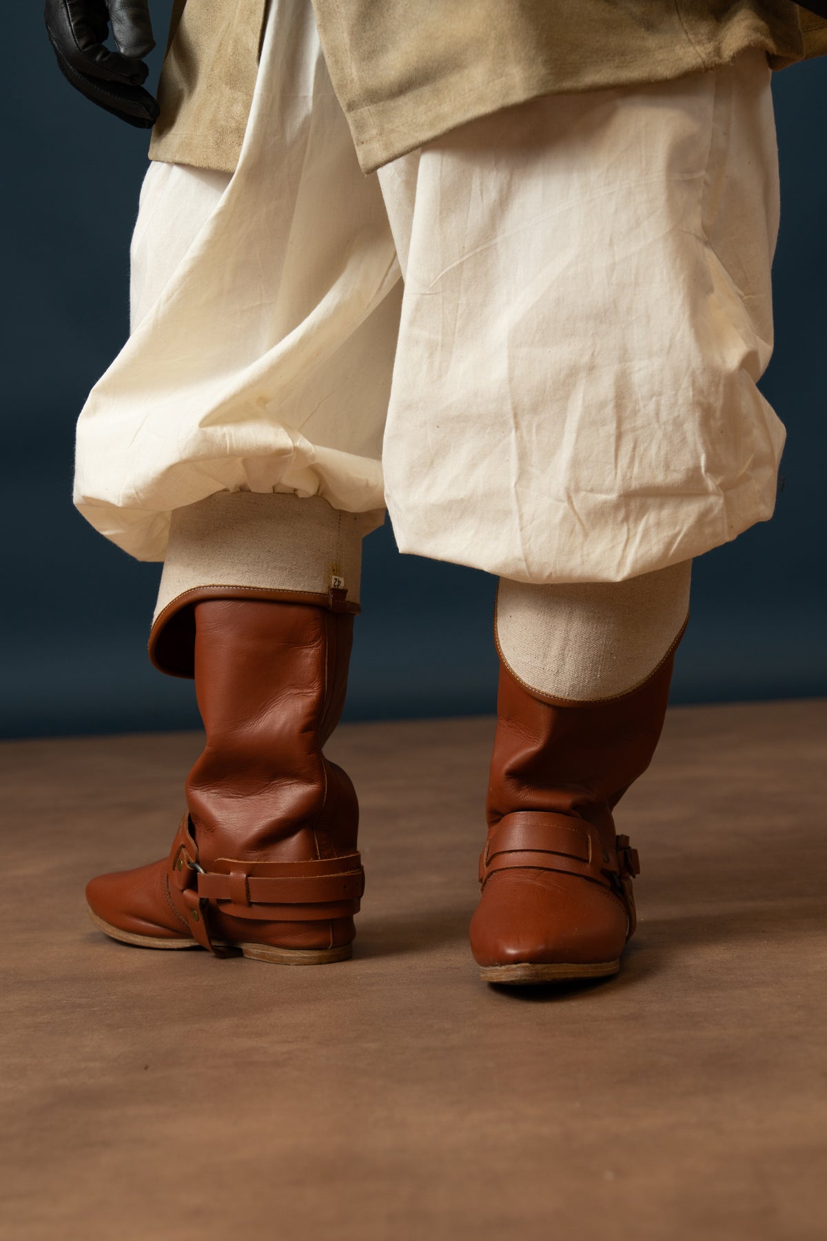 Musketeer boots Heroldus, medieval, brown