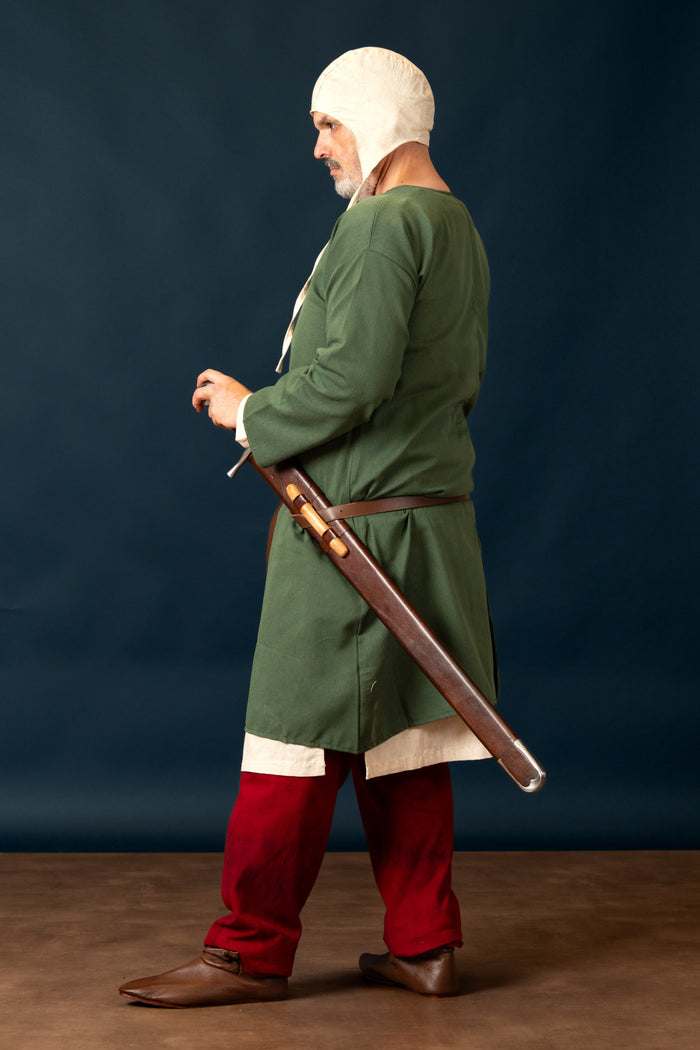 Normandy tunic, william, Linen - Green