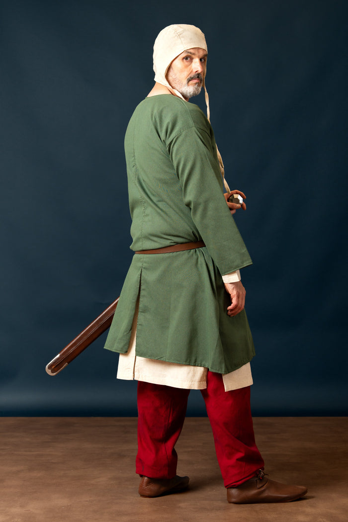 Normandy tunic, william, Linen - Green