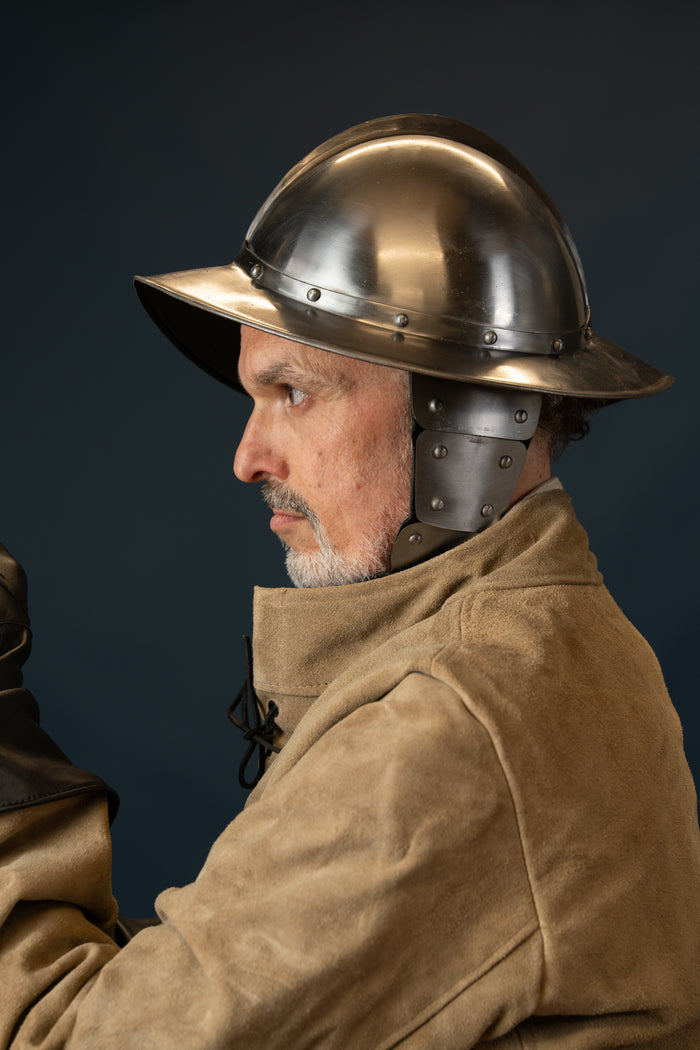 17th century morion, pikeman’s pot, 1.0 mm