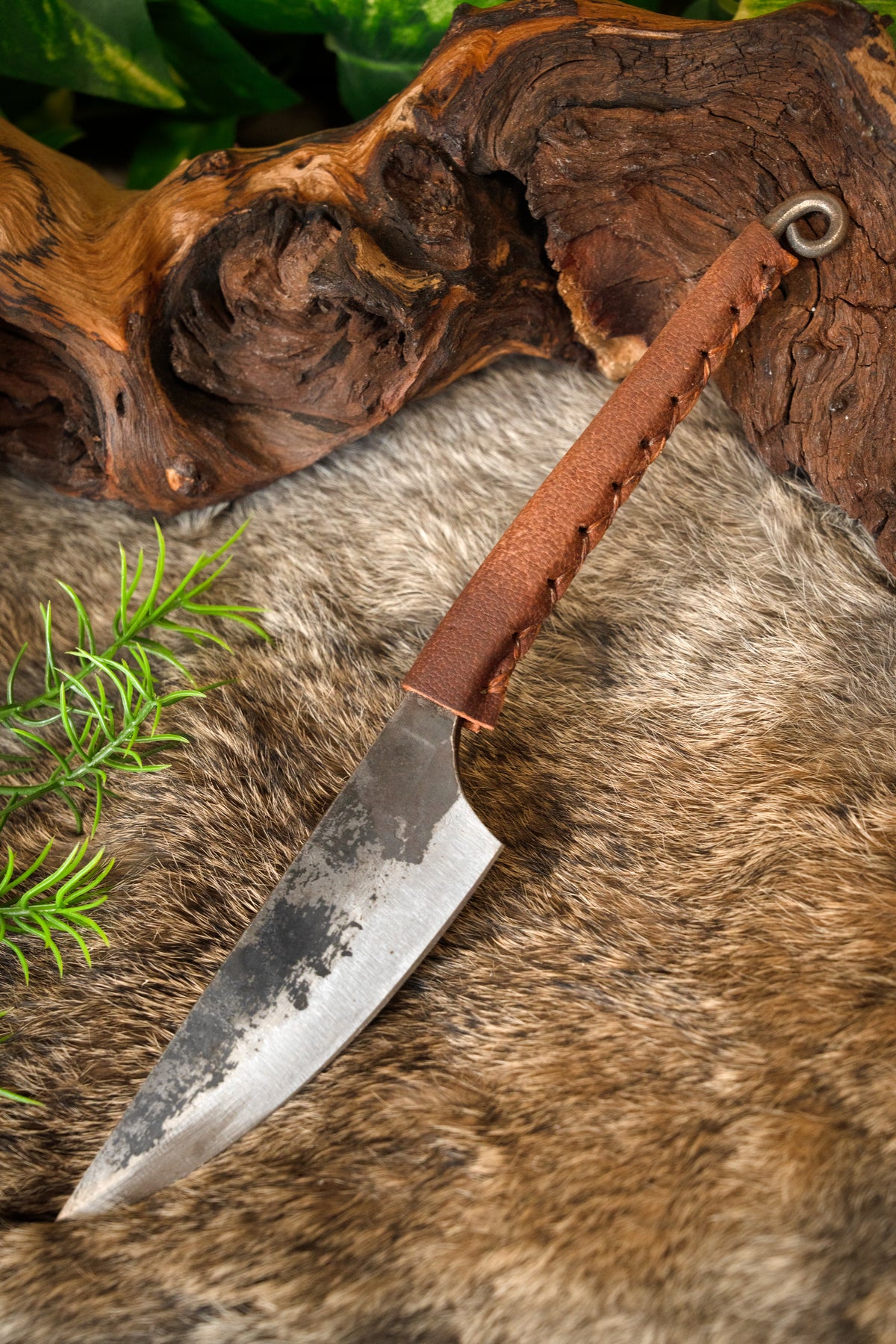Celtic knife Ingva, semi-sharp