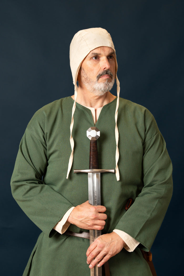 Normandy tunic, william, Linen - Green