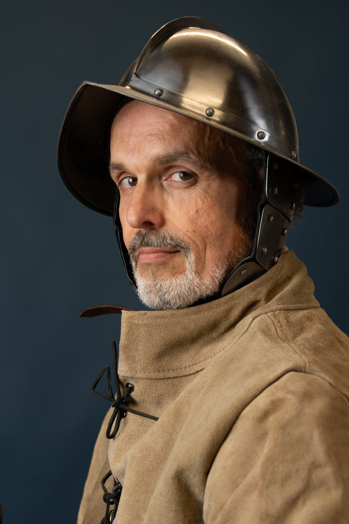 17th century morion, pikeman’s pot, 1.0 mm