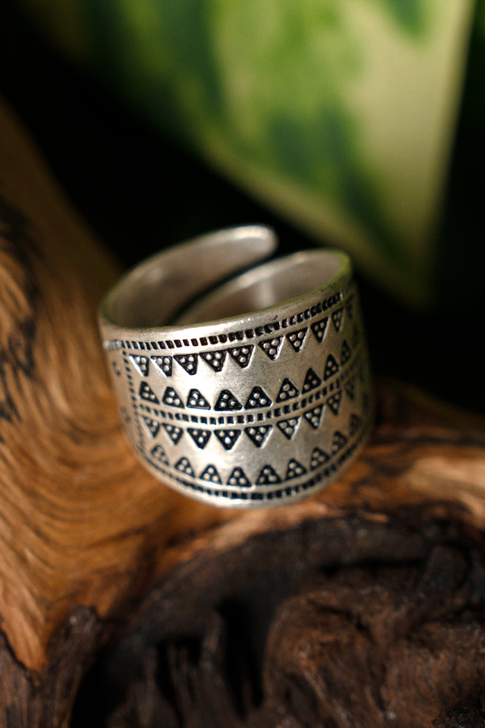 Rusvik ring Novgorod, silvered bronze