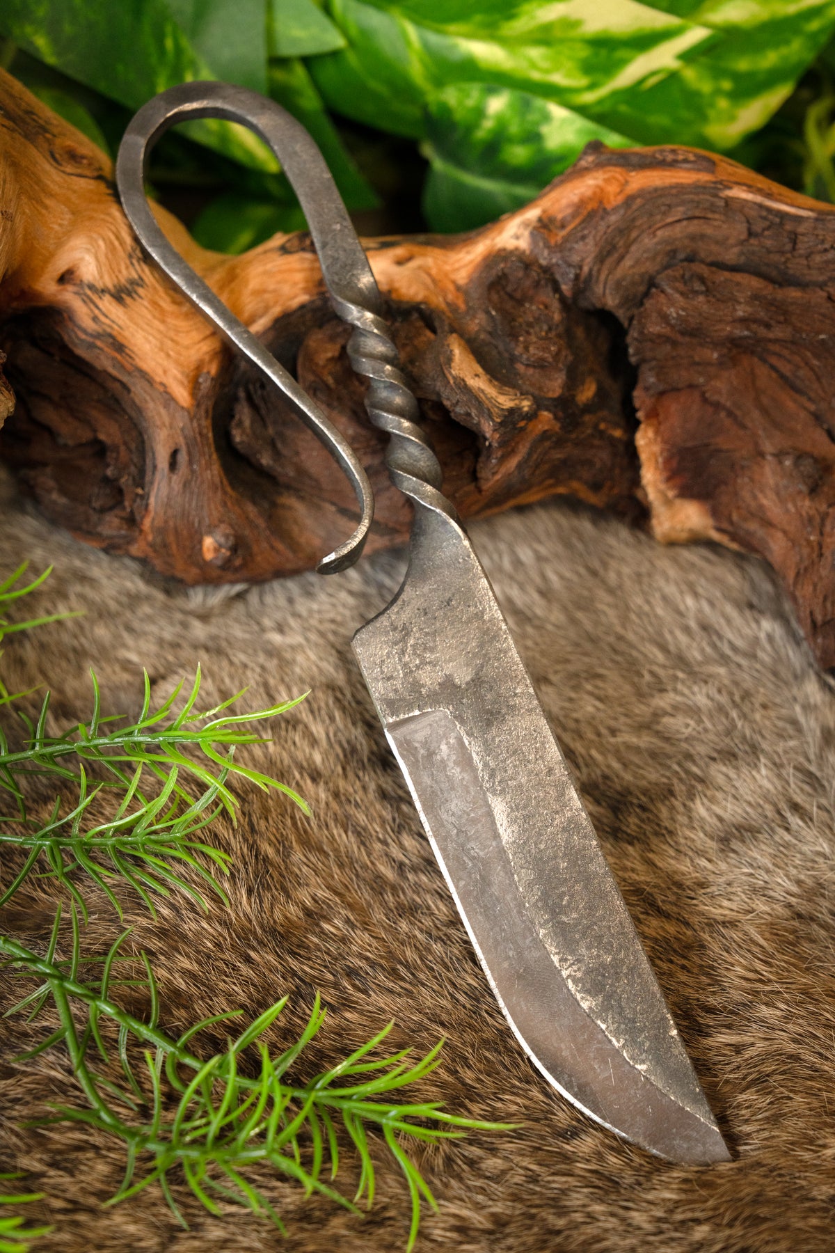 Medieval knife Limm, semi-sharp