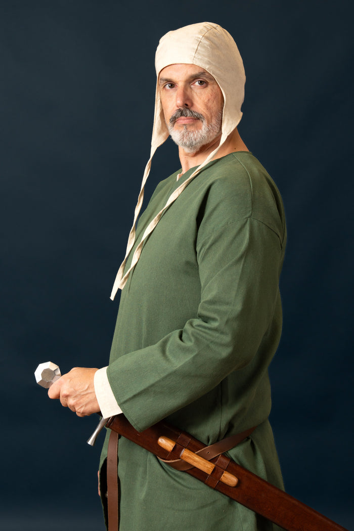 Normandy tunic, william, Linen - Green