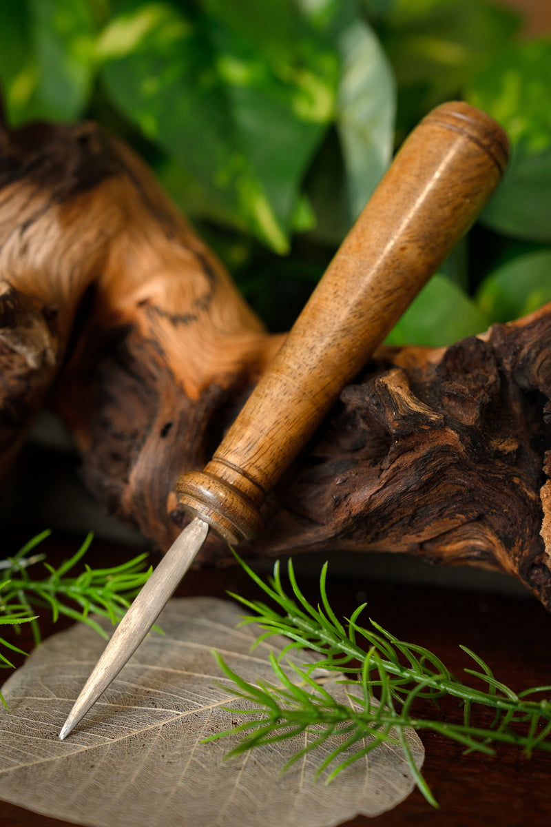 Tidligmiddelalderlig læderpriem Birka