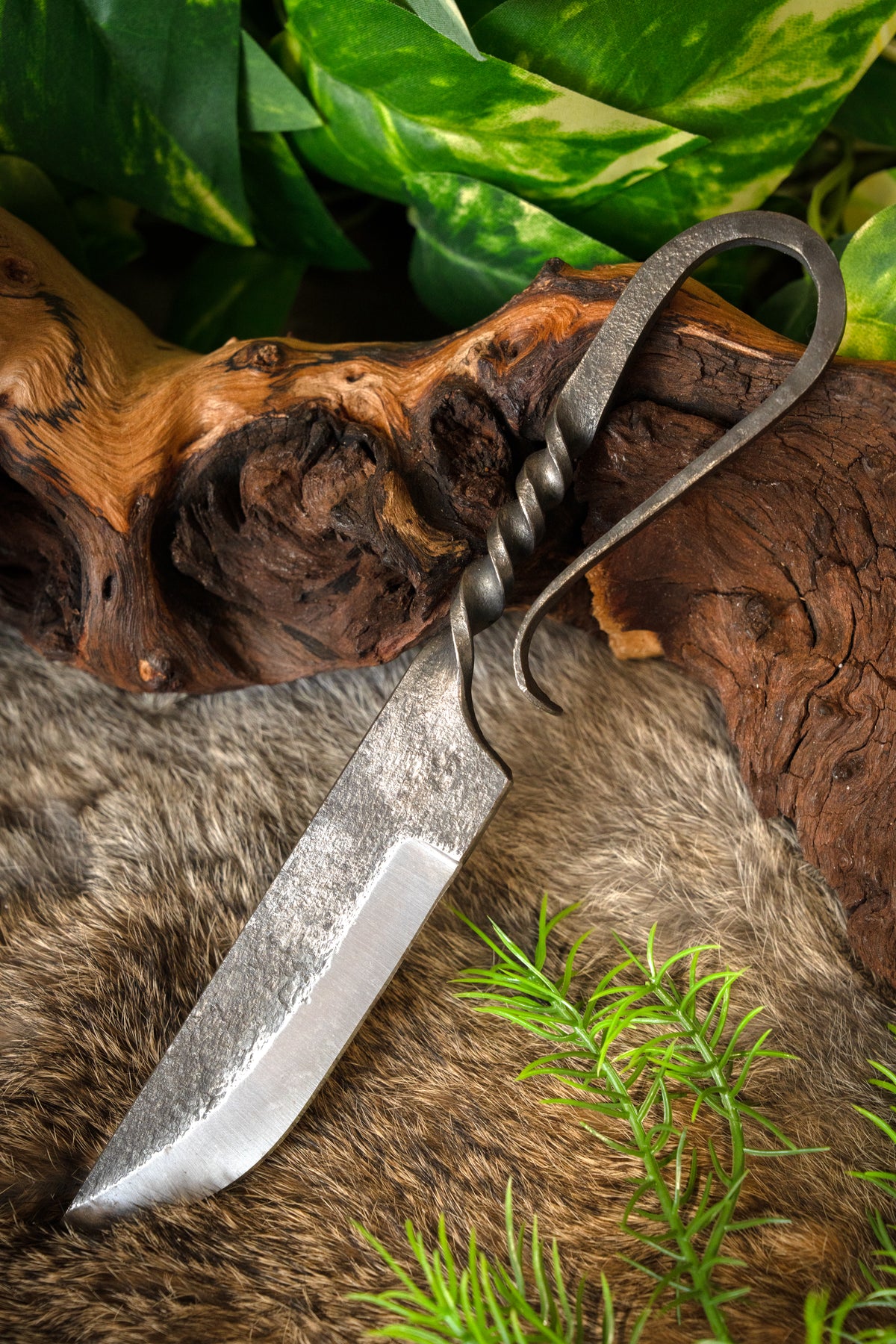 Medieval knife Limm, semi-sharp