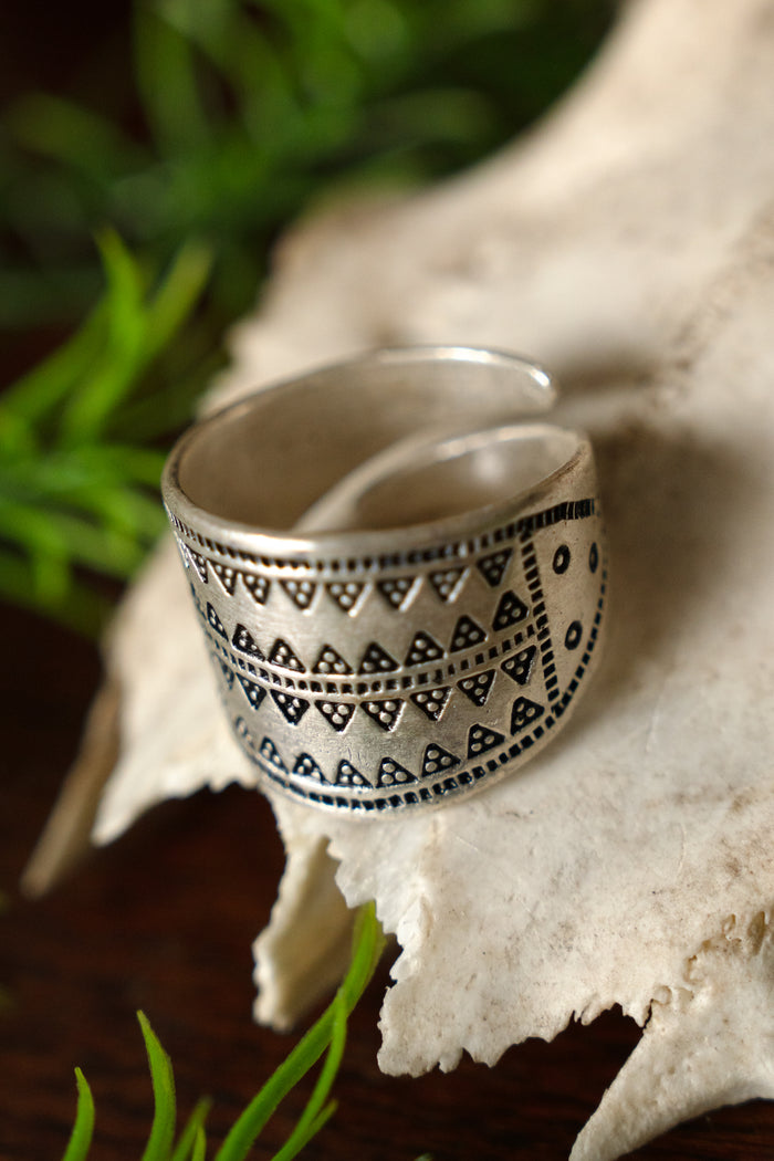 Rusvik ring Novgorod, silvered bronze