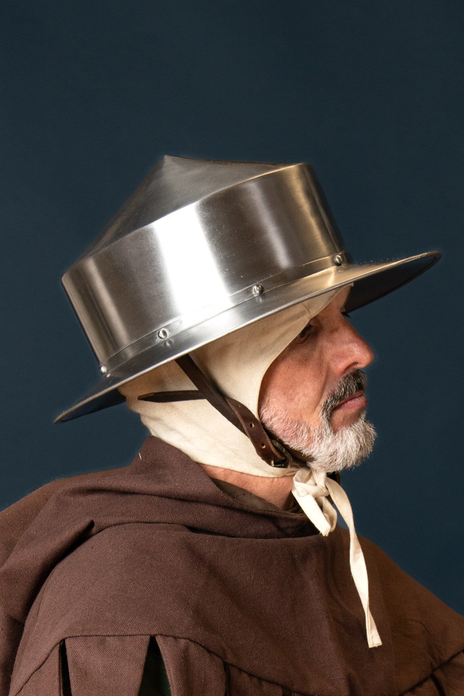 13th century kettle hat, 1.6 mm