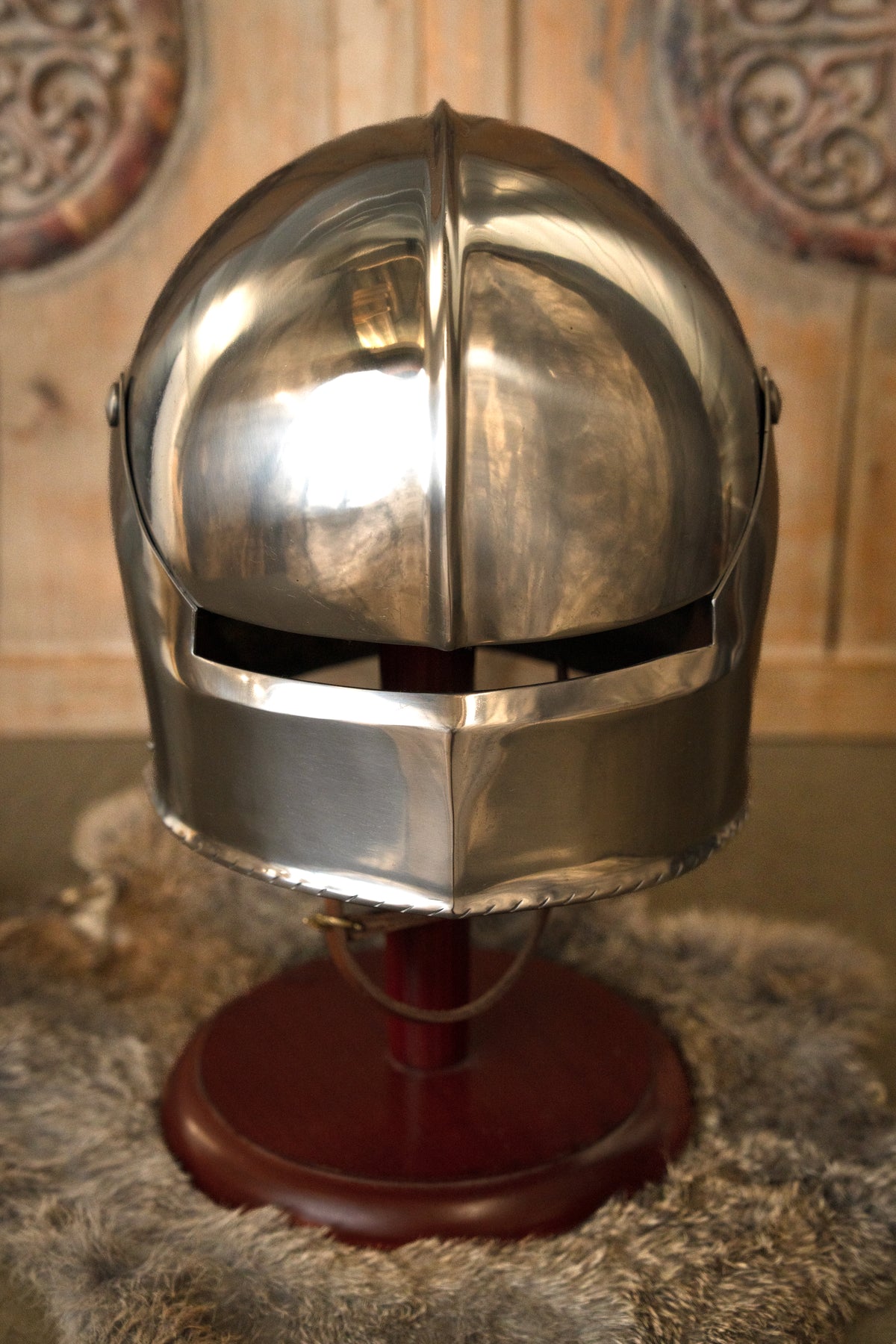 Swiss sallet (1490-1500), 1.6 mm (battle-ready)