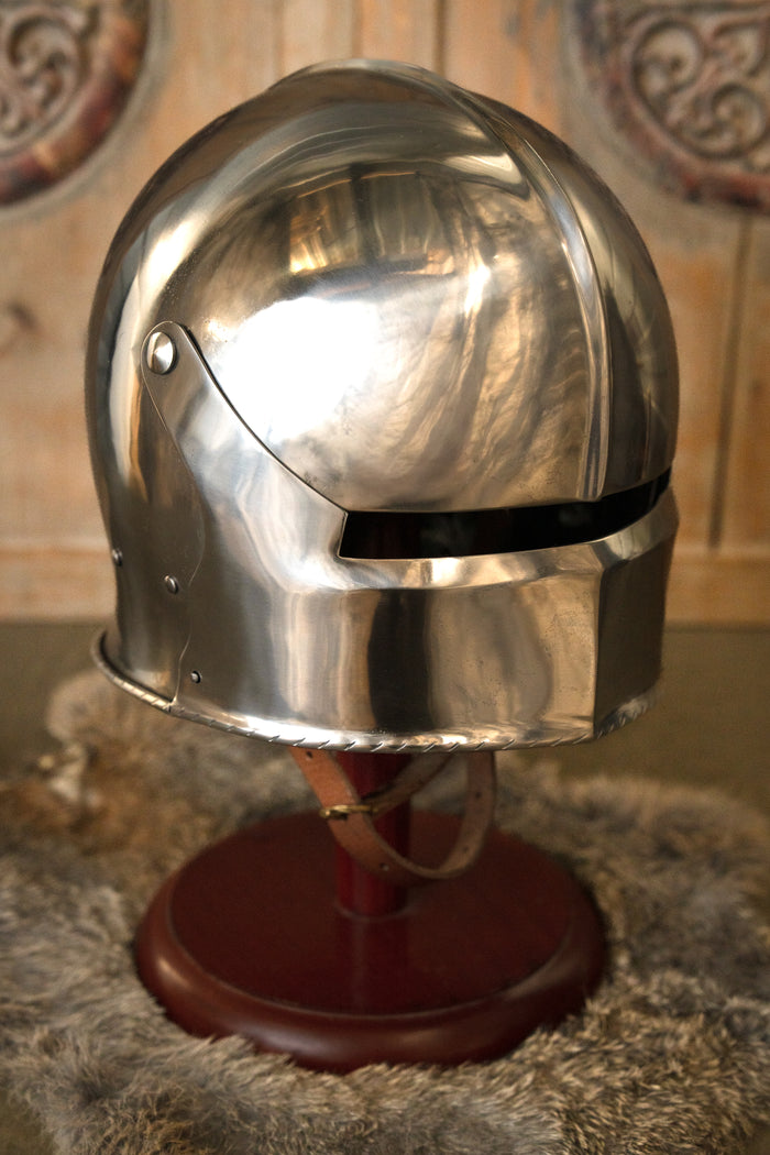 Swiss sallet (1490-1500), 1.6 mm (battle-ready)