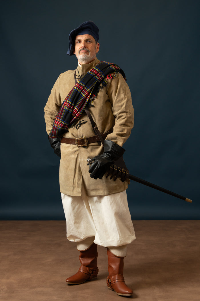 Scottish plaid tartan, Black Stewart