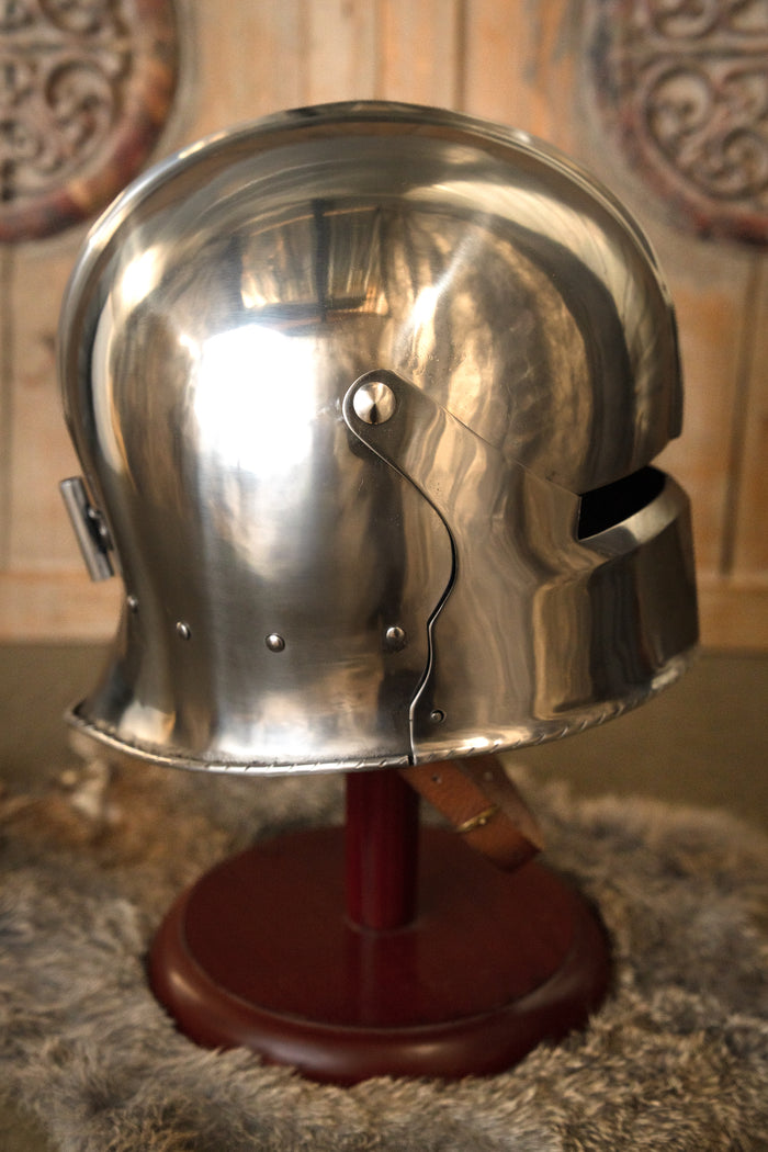Swiss sallet (1490-1500), 1.6 mm (battle-ready)