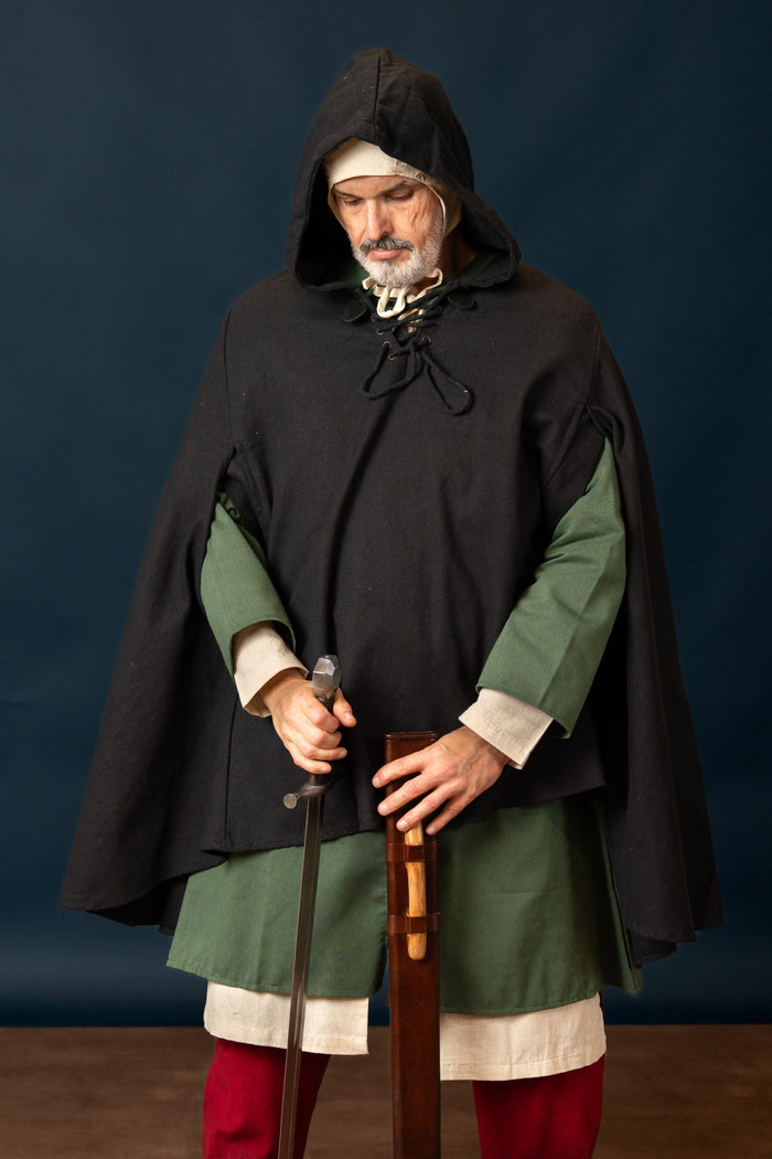 Gardecorp, travel cloak Raven, black
