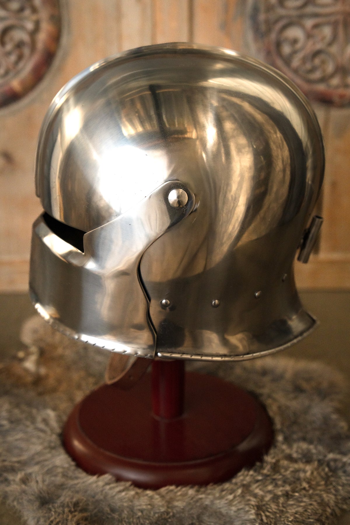 Swiss sallet (1490-1500), 1.6 mm (battle-ready)
