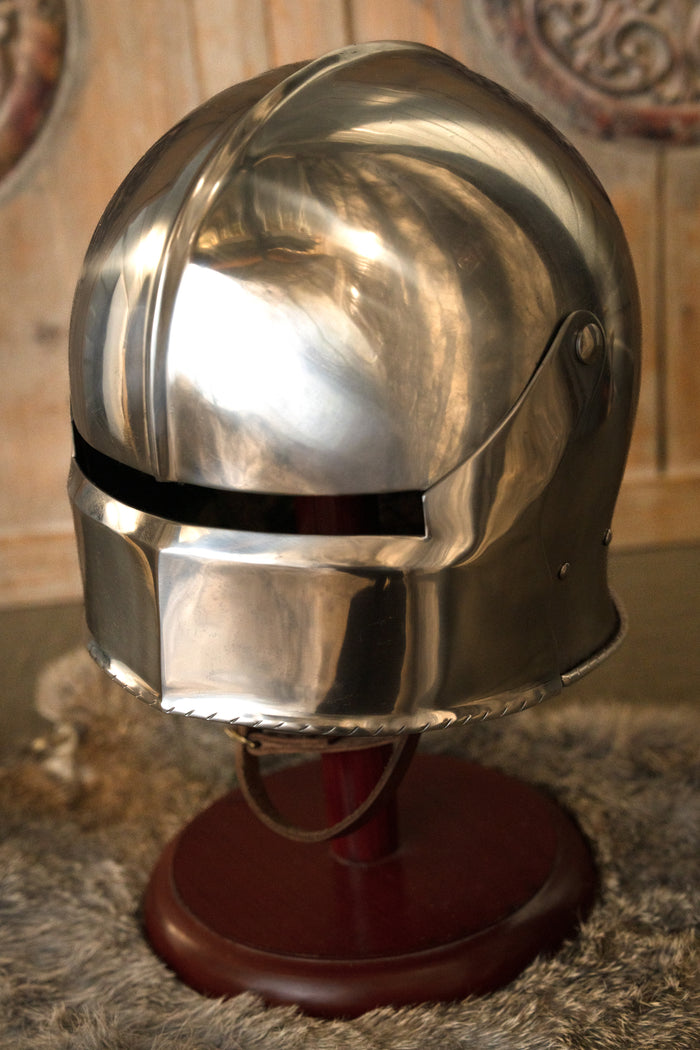 Swiss sallet (1490-1500), 1.6 mm (battle-ready)
