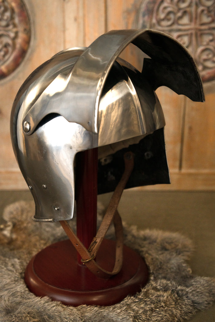 Swiss sallet (1490-1500), 1.6 mm (battle-ready)