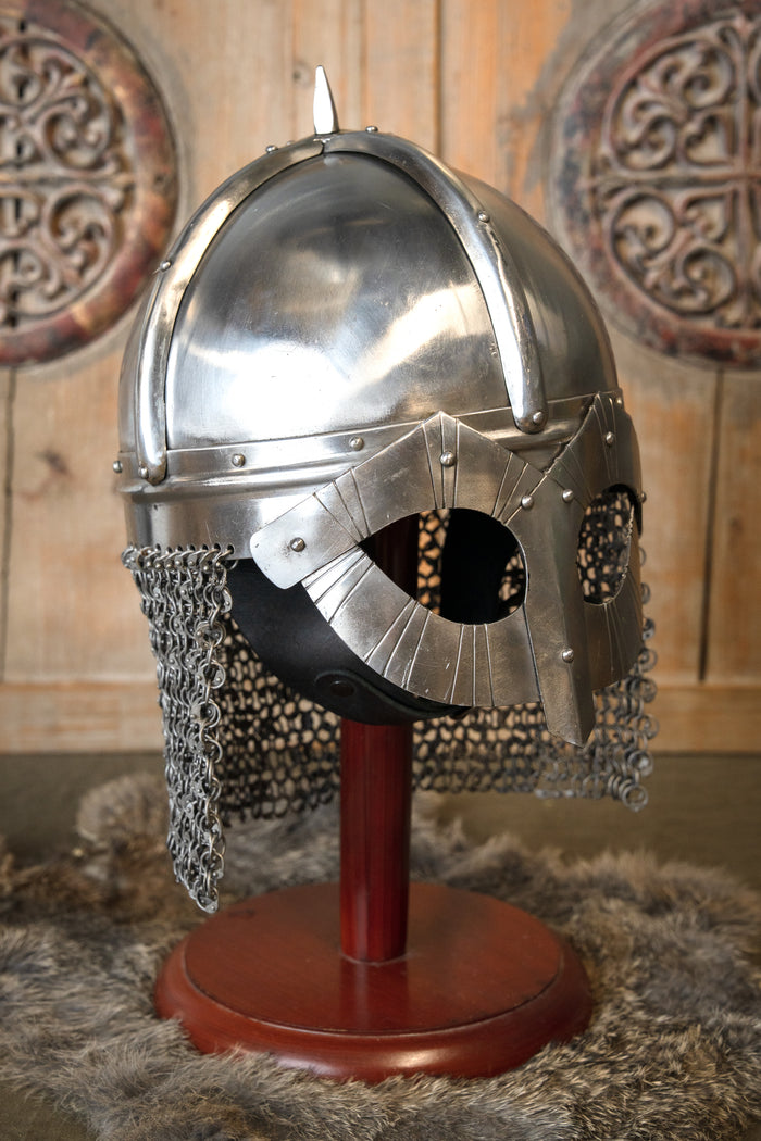 Viking spectacle helmet Gjermundbu, 2 mm (battle-ready)