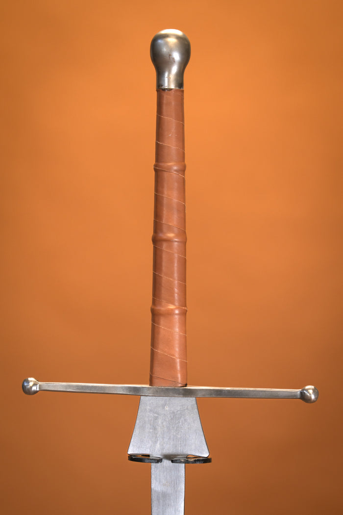 HEMA Federschwert, 135 cm, hard flexibility, brown, blunt (battle-ready)
