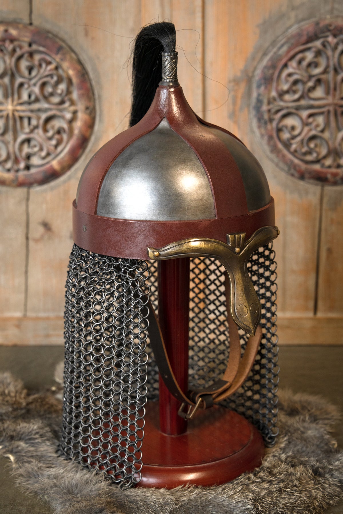Hunnic cavalry helmet, 1.6 mm