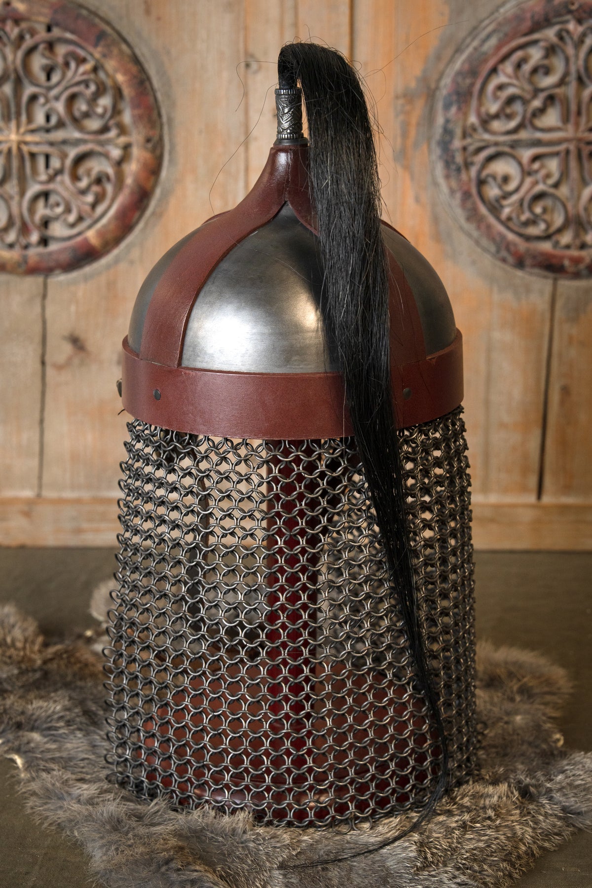 Hunnic cavalry helmet, 1.6 mm