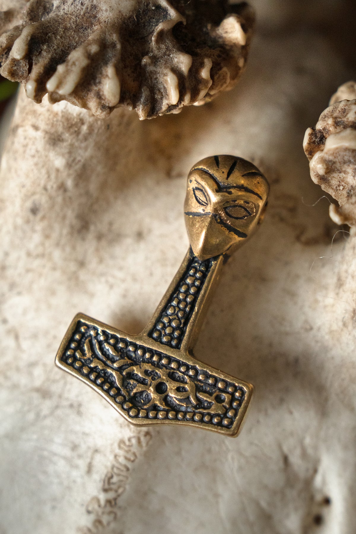 Thor's hammer of Mandermark, bronze