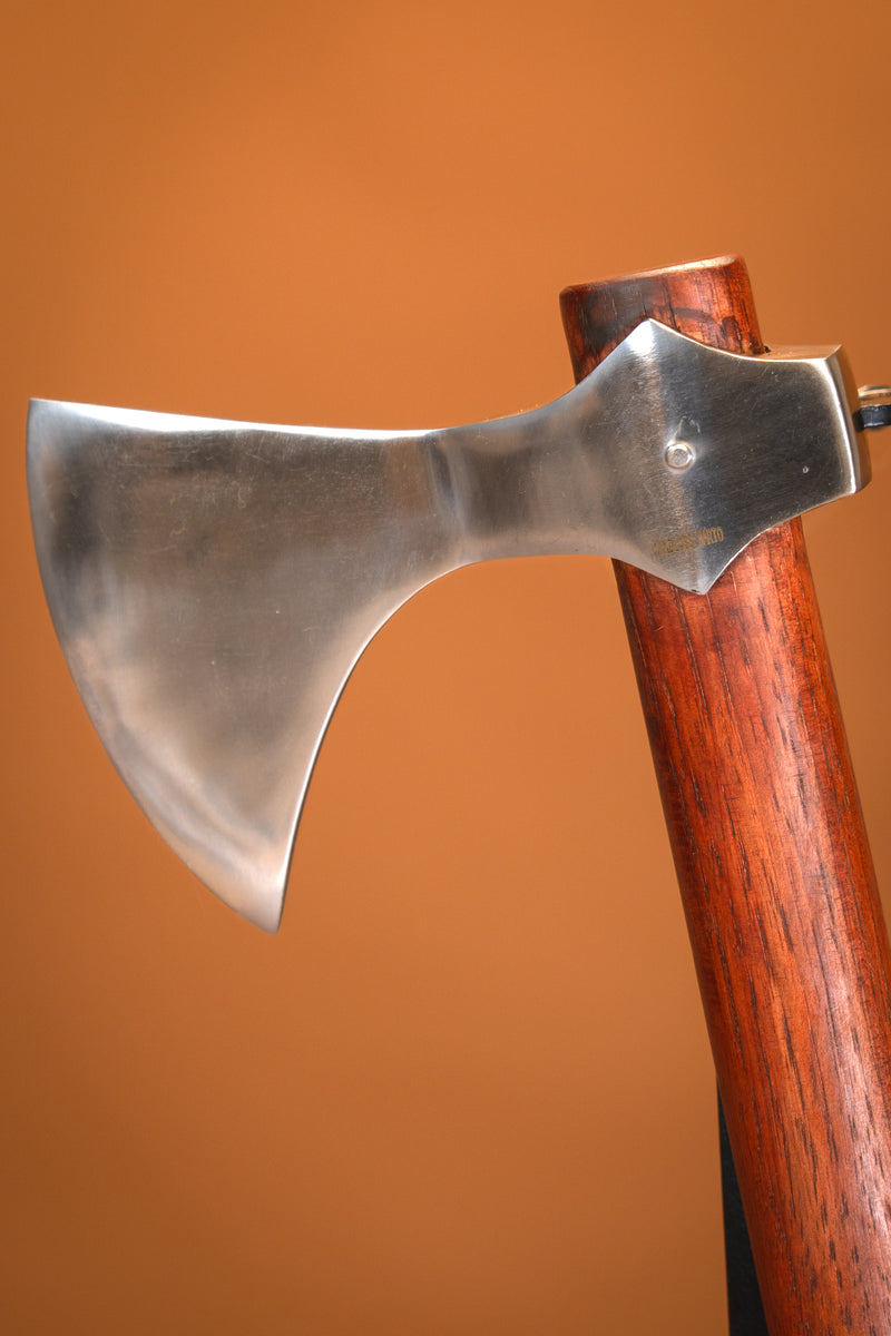 Ascia vichinga skeggox, tipo B, semi-affilata