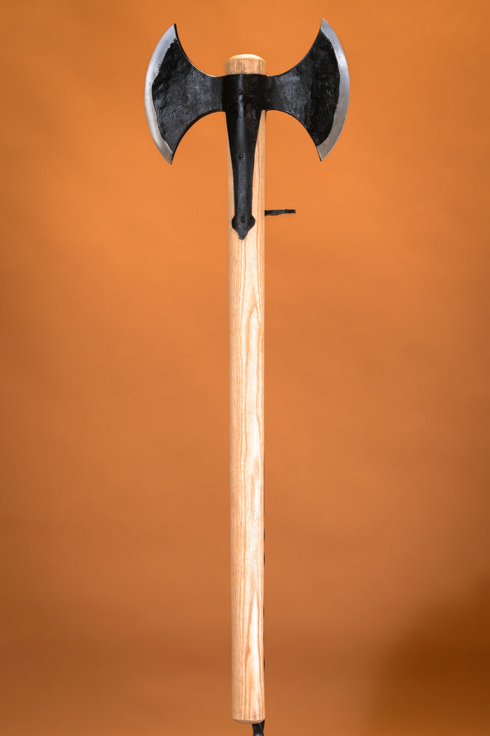 Viking double axe, semi-sharp