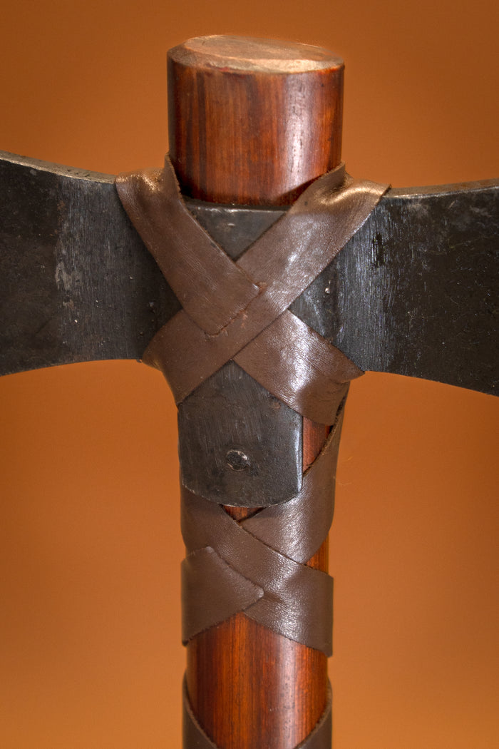 Double Viking axe Floki, semi-sharp