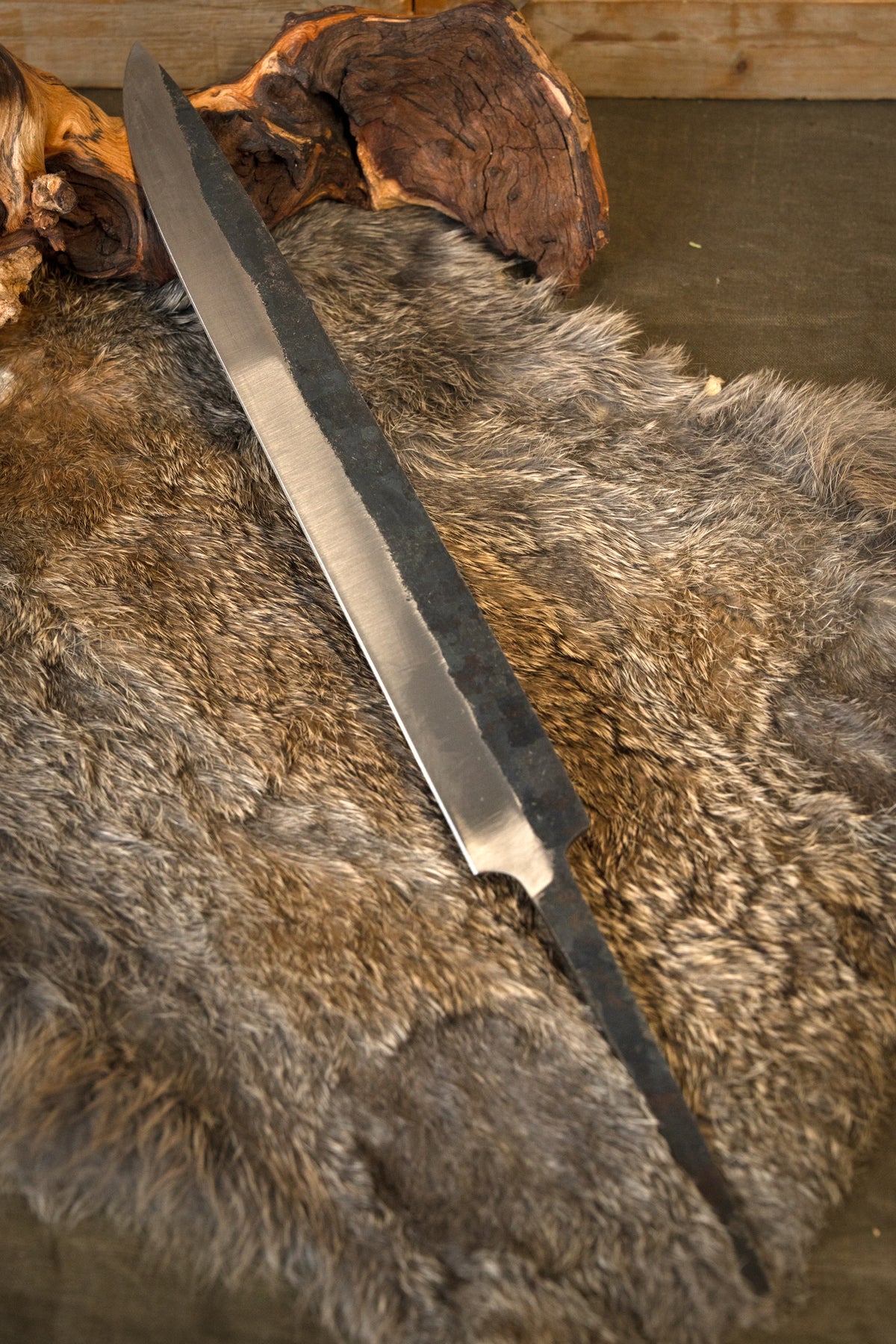 Germanic seax blade 47 cm